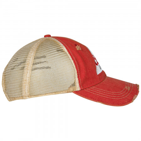 Coors Light Logo Red Colorway Trucker Hat